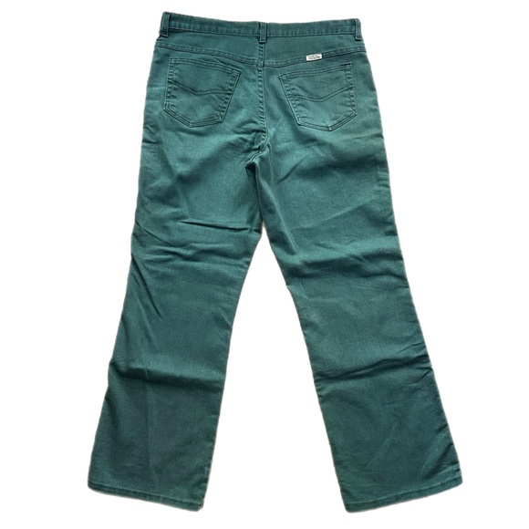 Vintage 70s 80s Sheplers Forest Green Jeans Men’s 36 Fits 34 Cowboy Boot Cut - Picture 2 of 7